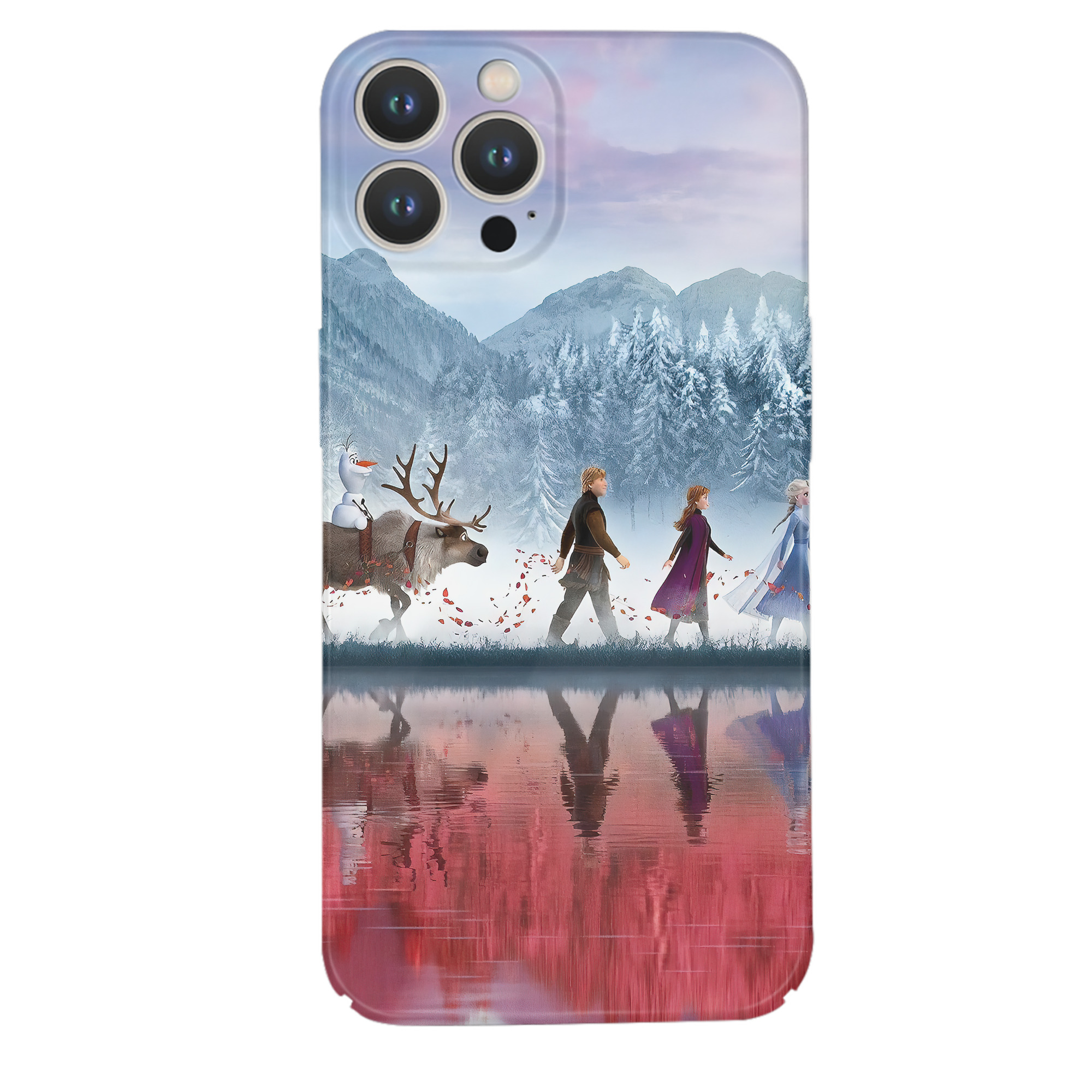 （画像用） アナと雪の女王 アンナ エルサ Frozen Anna Elsa 【iPhone 14シリーズ対応】ハードケース